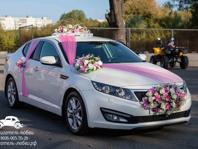 Аренда свадебных украшений на машину — Барби